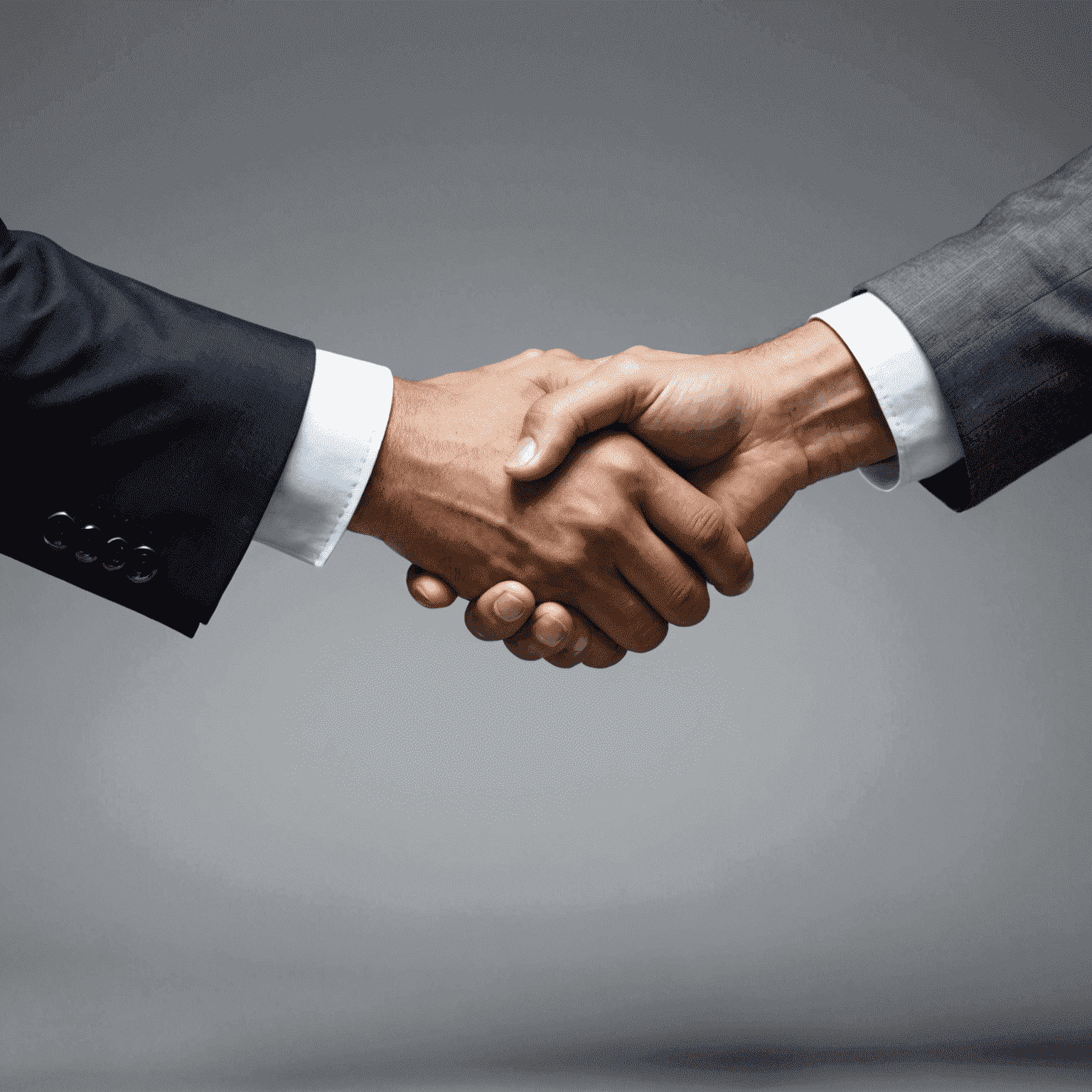 A handshake between two business professionals, symbolizing the process of attracting fundings and building strong relationships with potential investors.